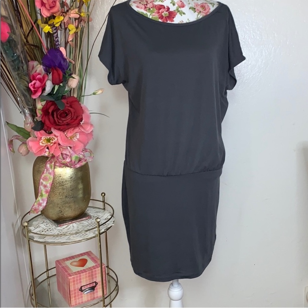 Mossimo Supply Co. Charcoal Mini Dress